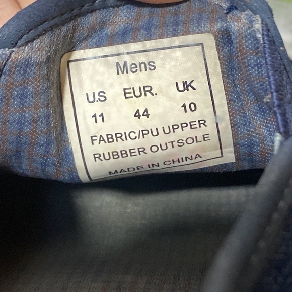 Ben Sherman Navy Denim Slip On Loafers Men’s 11 - Picture 9 of 13